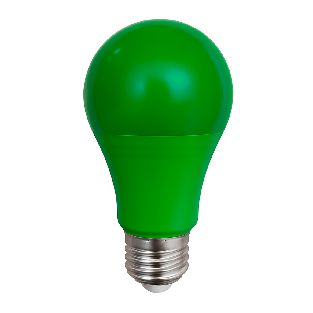 Lâmpada Bulbo LED Color 10W Bivolt Verde E27 – AL10318