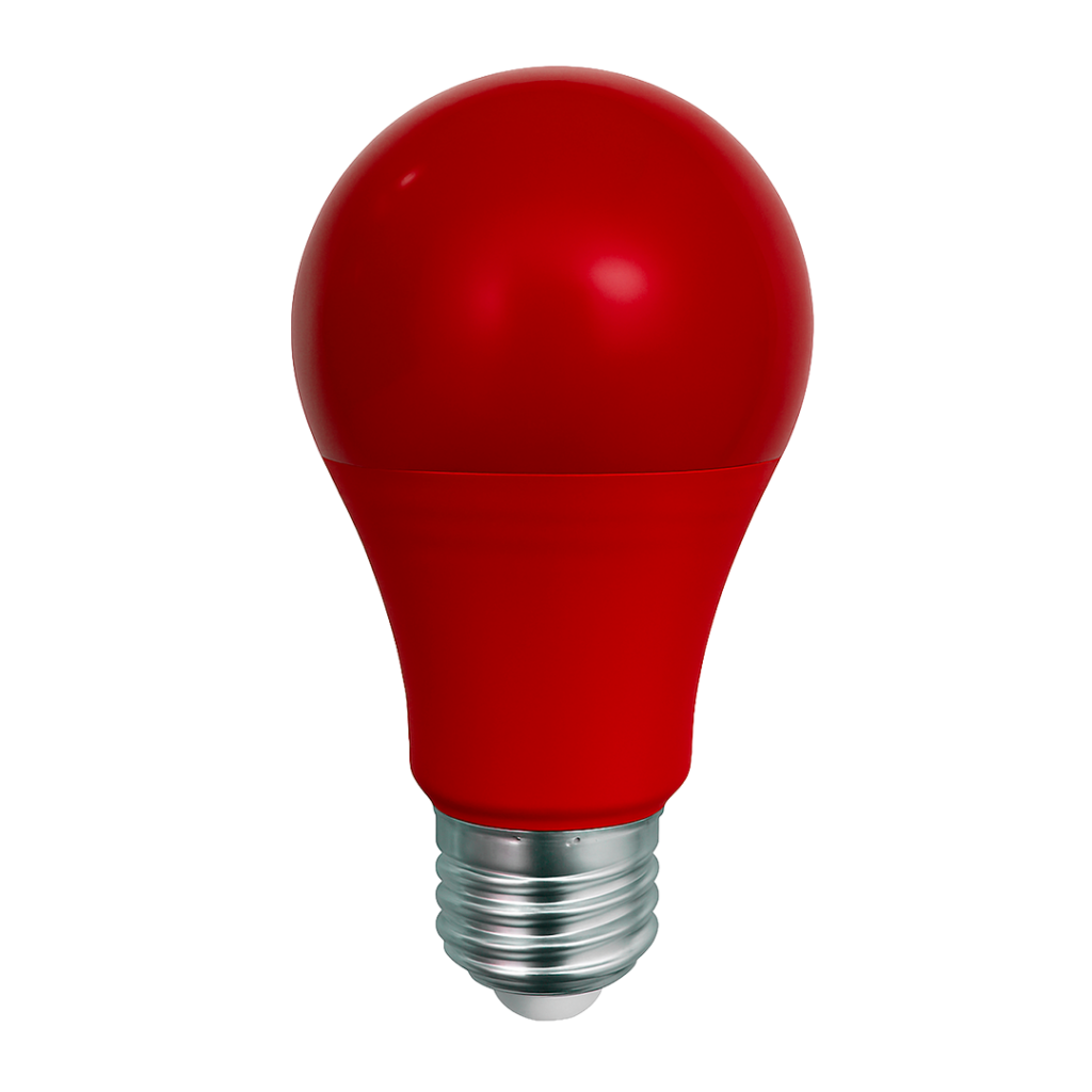 Lâmpada Bulbo LED Color 10W Bivolt Vermelha E27 – AL10319