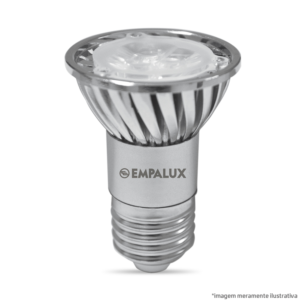 Lâmpada Dicróica Super LED 3W Bivolt 4.200K E27 – DL33122