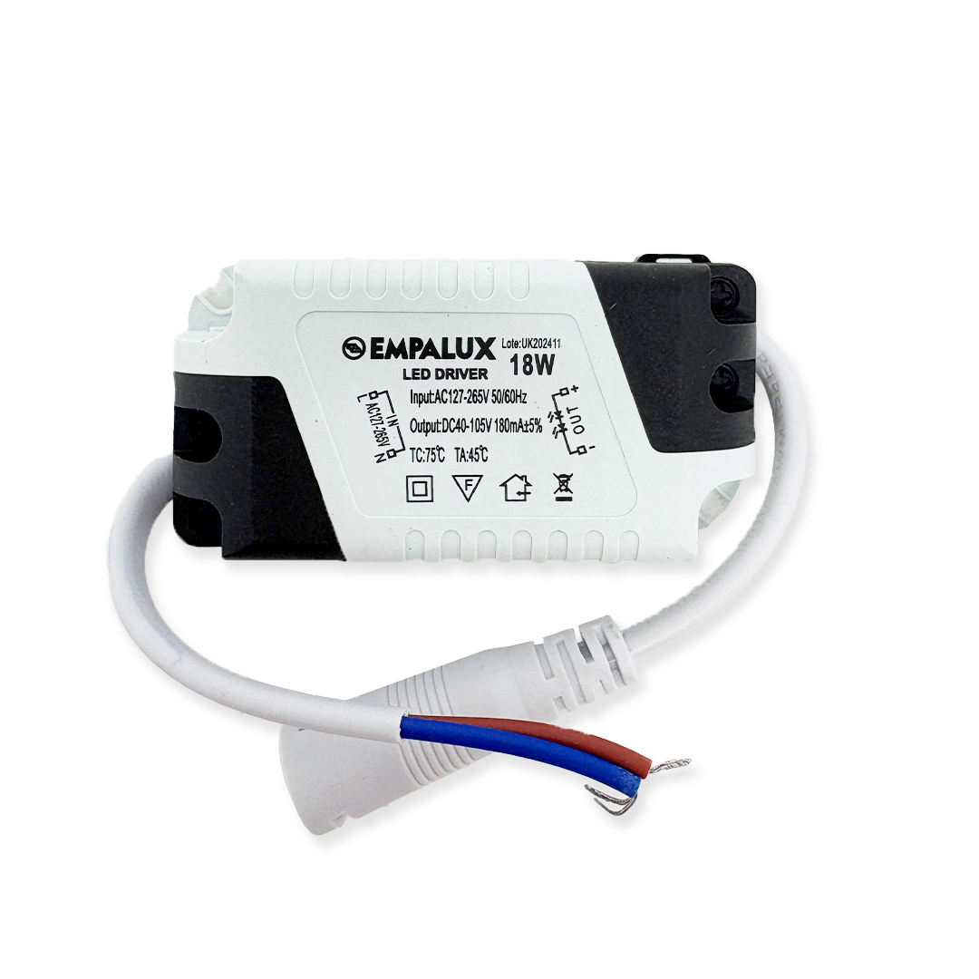 Driver para Painel LED de 18W Bivolt – DP30180