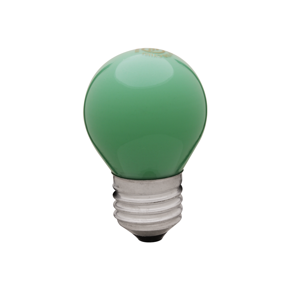 Incandescente Bolinha 15W 220V Verde E27 – IB21528