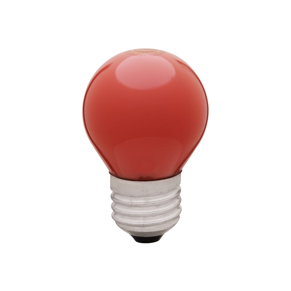 Incandescente Bolinha 15W 220V Vermelha E27 – IB21529