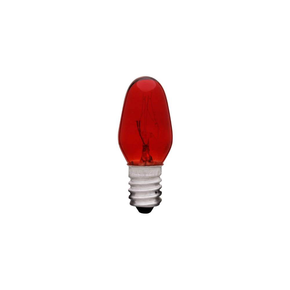 Incandescente Chupeta 07W 127V Vermelha E14 – ID10719