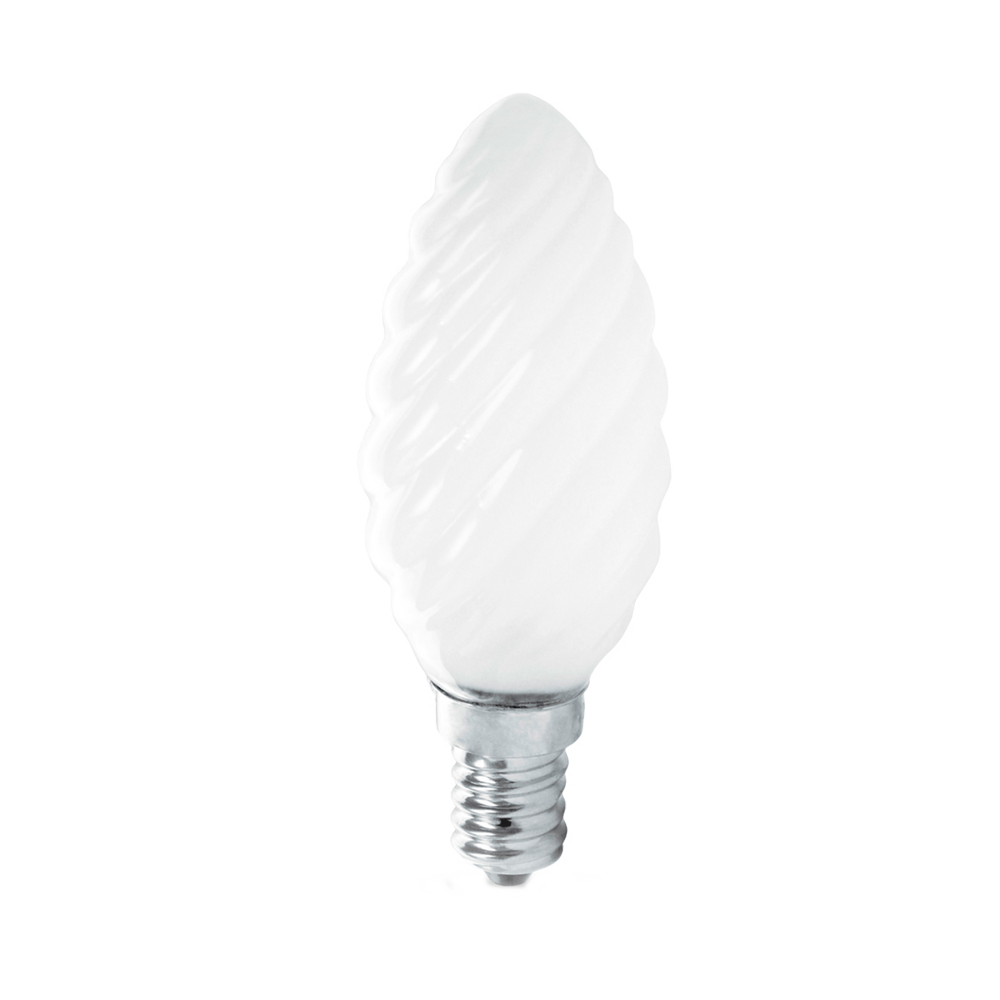 Incandescente Vela Torcida 25W 127V 2.700K Sílica E14 – IS12517
