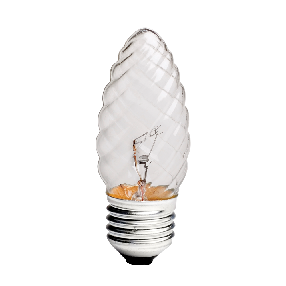 Incandescente Vela Torcida 40W 220V 2.700K E27 – IS24024 (Clara)