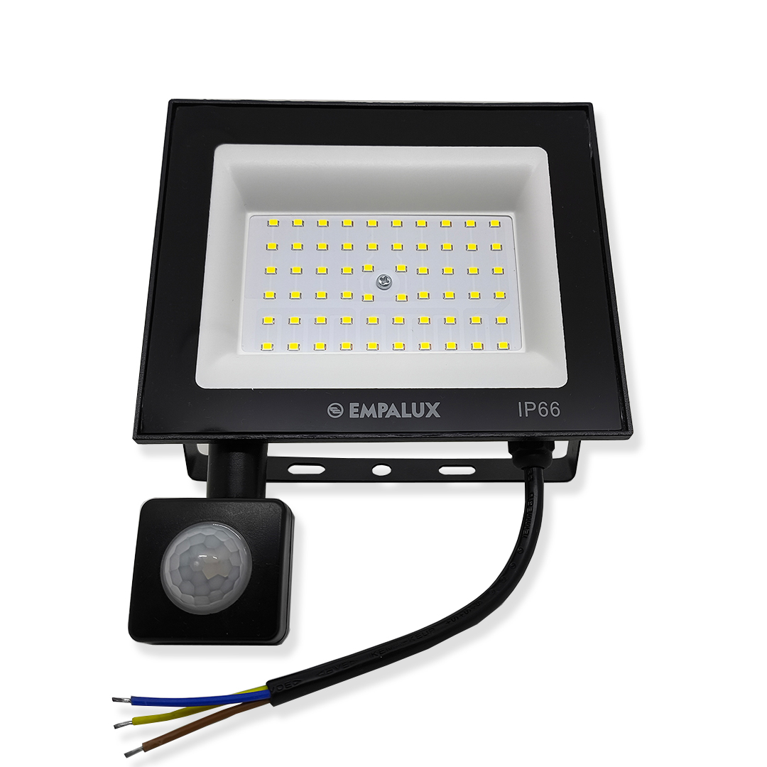 Refletor LED com Sensor 100W Bivolt 6.500K – RL51000
