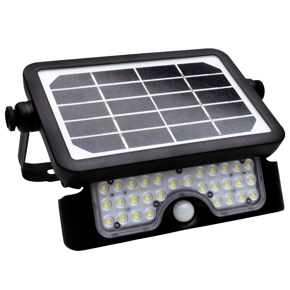 Refletor Solar LED com sensor de presença 8W 6.000K – SR40816