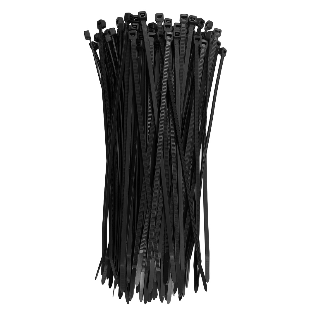 Abraçadeira de Nylon Preta 200/3,6mm – AB10591