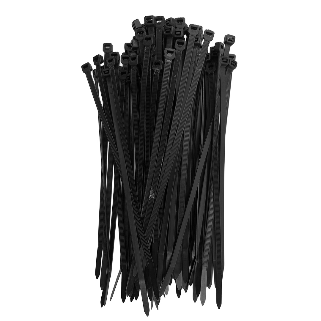 Abraçadeira de Nylon Preta 300/4,8mm – AB11751