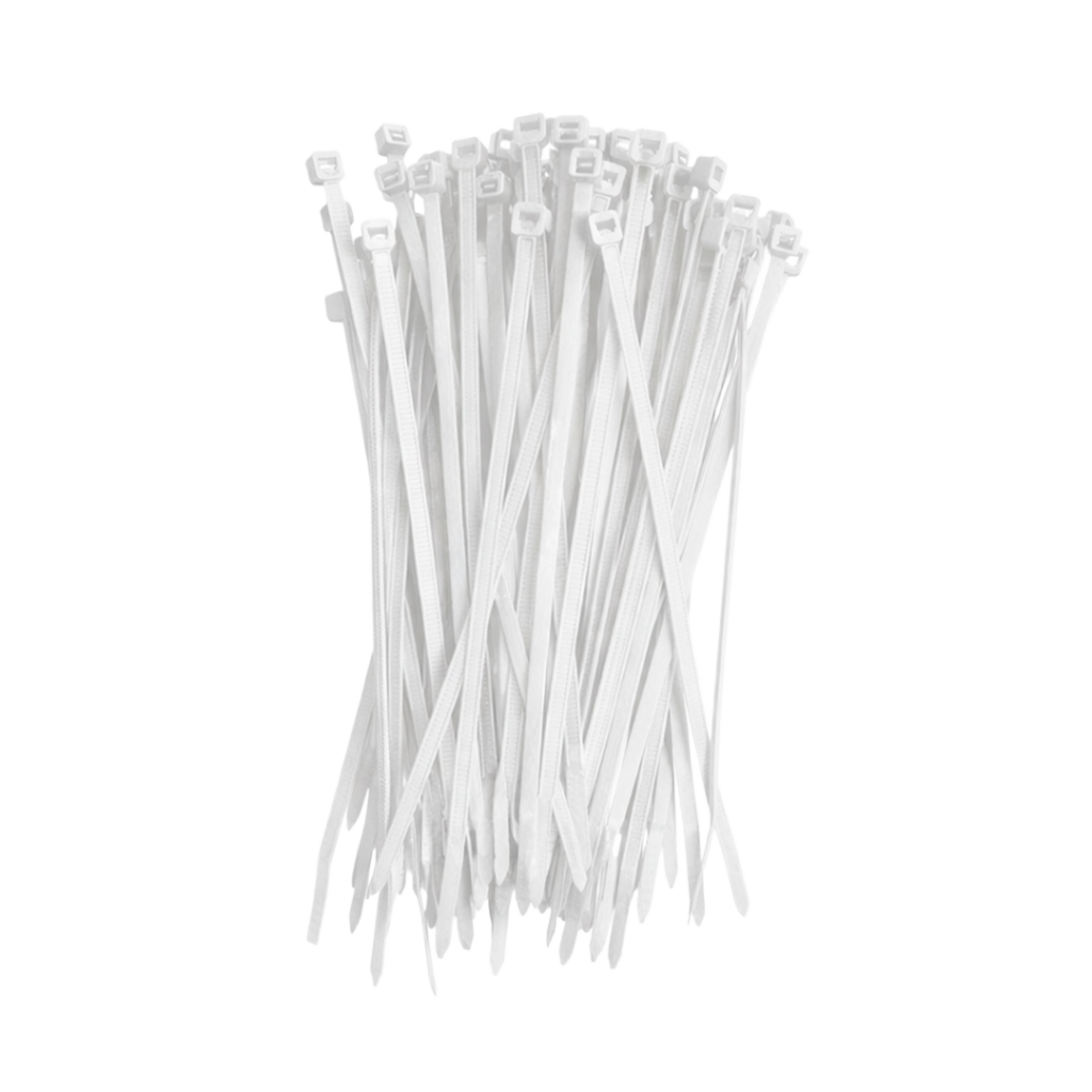 Abraçadeira de Nylon Branca 150/3,6mm – AB11592