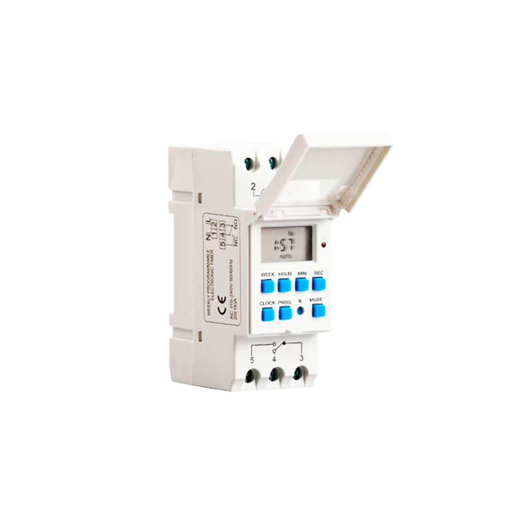 Temporizador Digital DIN Bivolt – TP00001